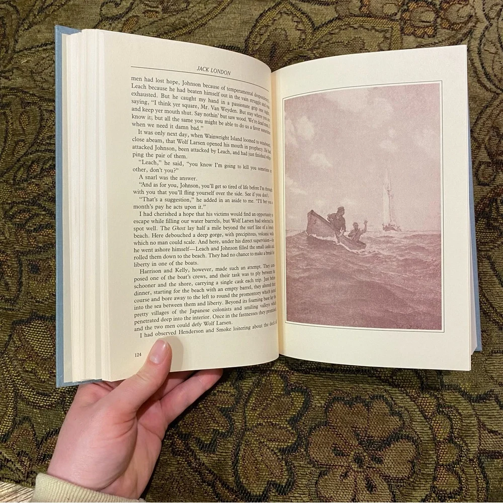 The Sea Wolf by Jack London. Vintage 1989 Readers Digest Hardcover Edition. - Picture 8 of 10